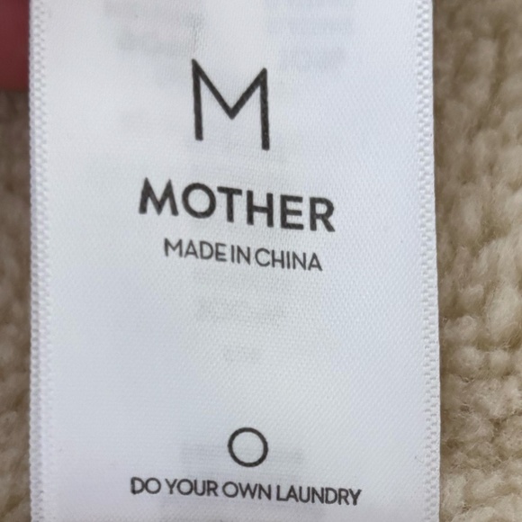 Mother Denim Faux-Suede Shearling-Like Lined Jacket – Size M - Picture 8 of 12